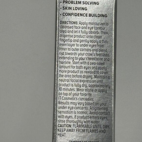 It Cosmetics Bye Bye Under Eye Bags Rapid Bag Reducer 0.5oz Sealed New - Picture 8 of 9